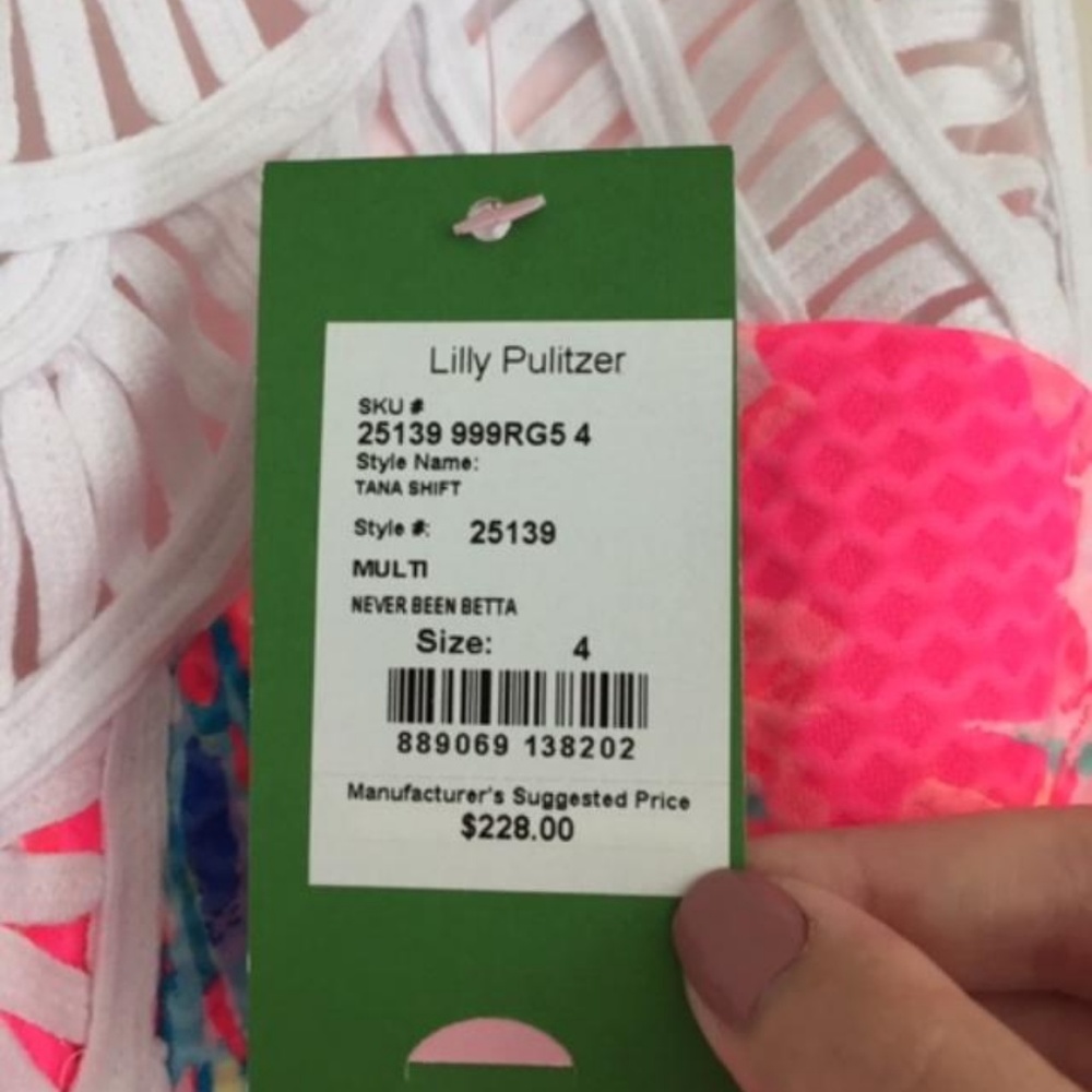 FIRM PRICE ⬇️ Lilly Pulitzer Tana Shift Dress - Picture 4 of 5